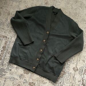 Ann Taylor Dark Green Cardigan